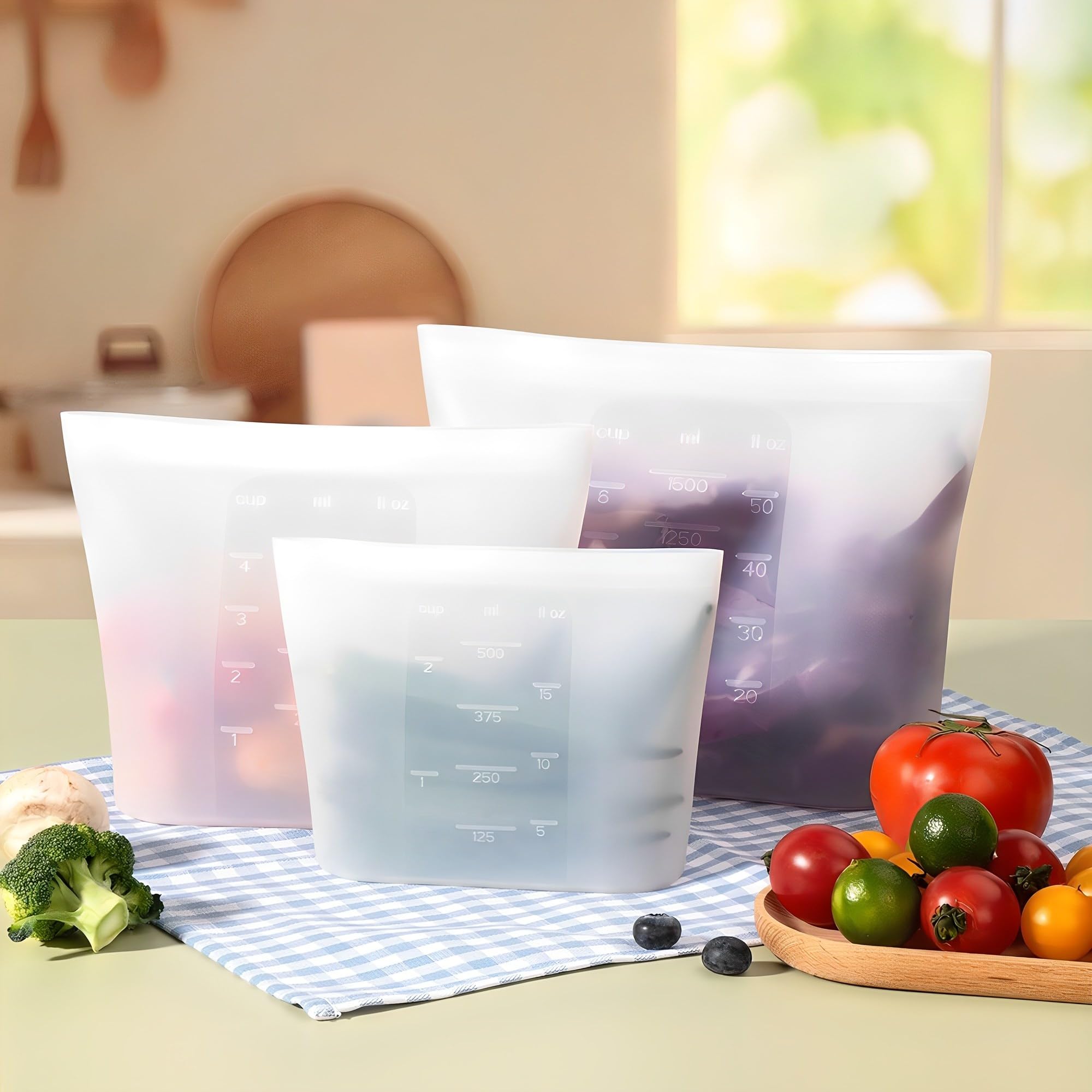 Versatile storage for cosmetics, stationery, toys, or small items beyond food.
