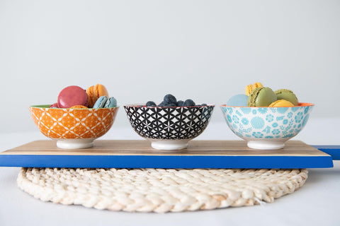 Annovero bowls arrive hand-packaged for safe transit to your kitchen.