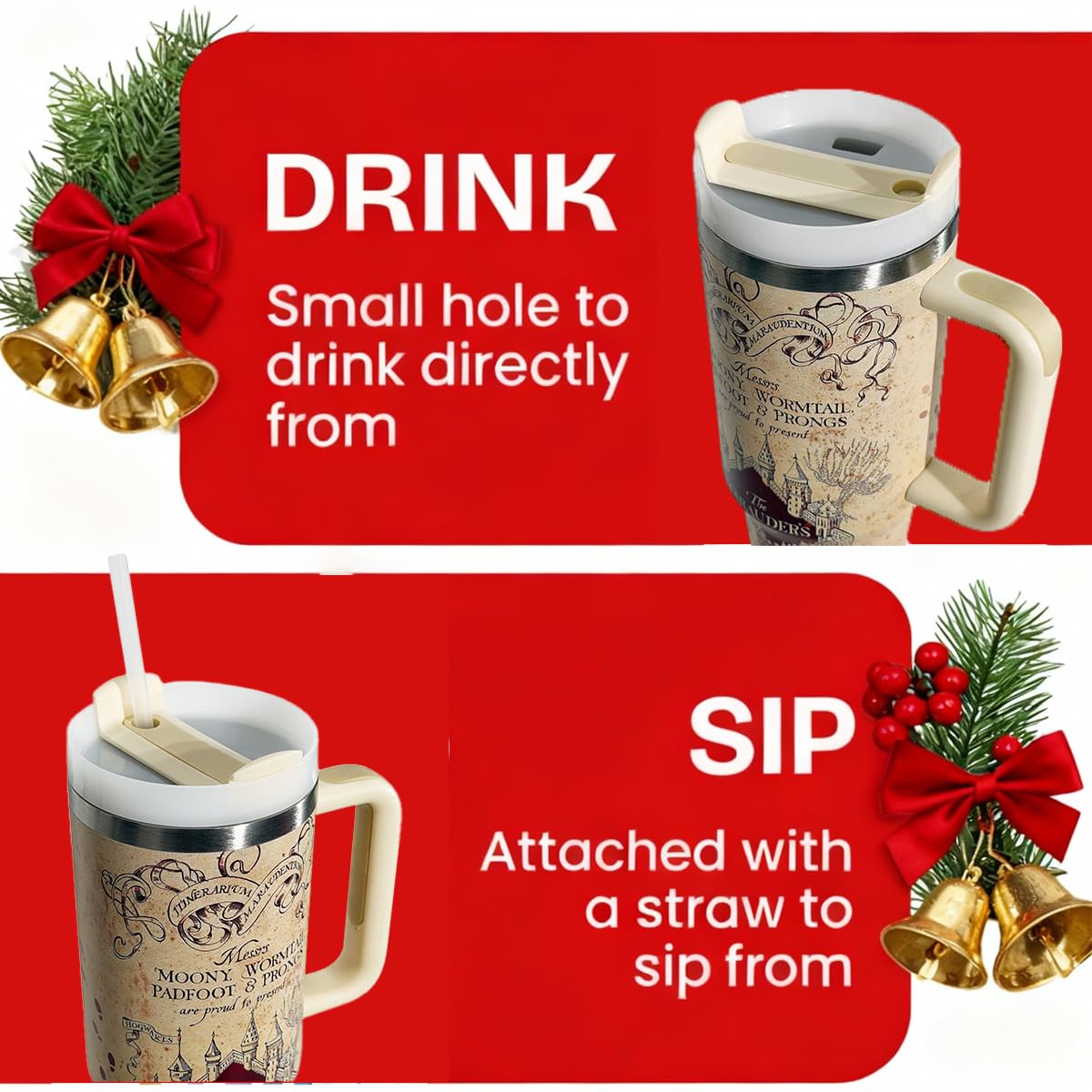 Annshein stainless steel insulated 40oz tumbler retains temperature long hours