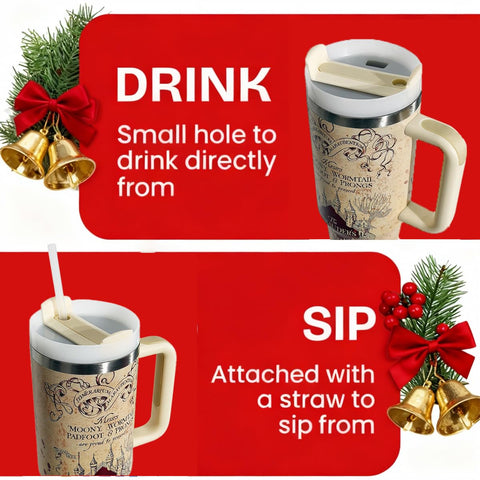 Annshein stainless steel insulated 40oz tumbler retains temperature long hours