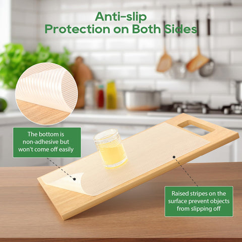 Anoak liner is easy to wipe clean and reusable.