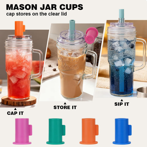 ANOTION BPA-free materials ensure safe, reusable glassware.