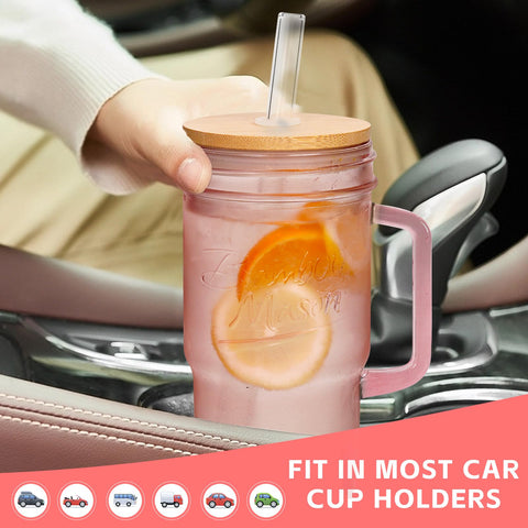 ANOTION easy-clean inner-wall glass cups for hassle-free maintenance