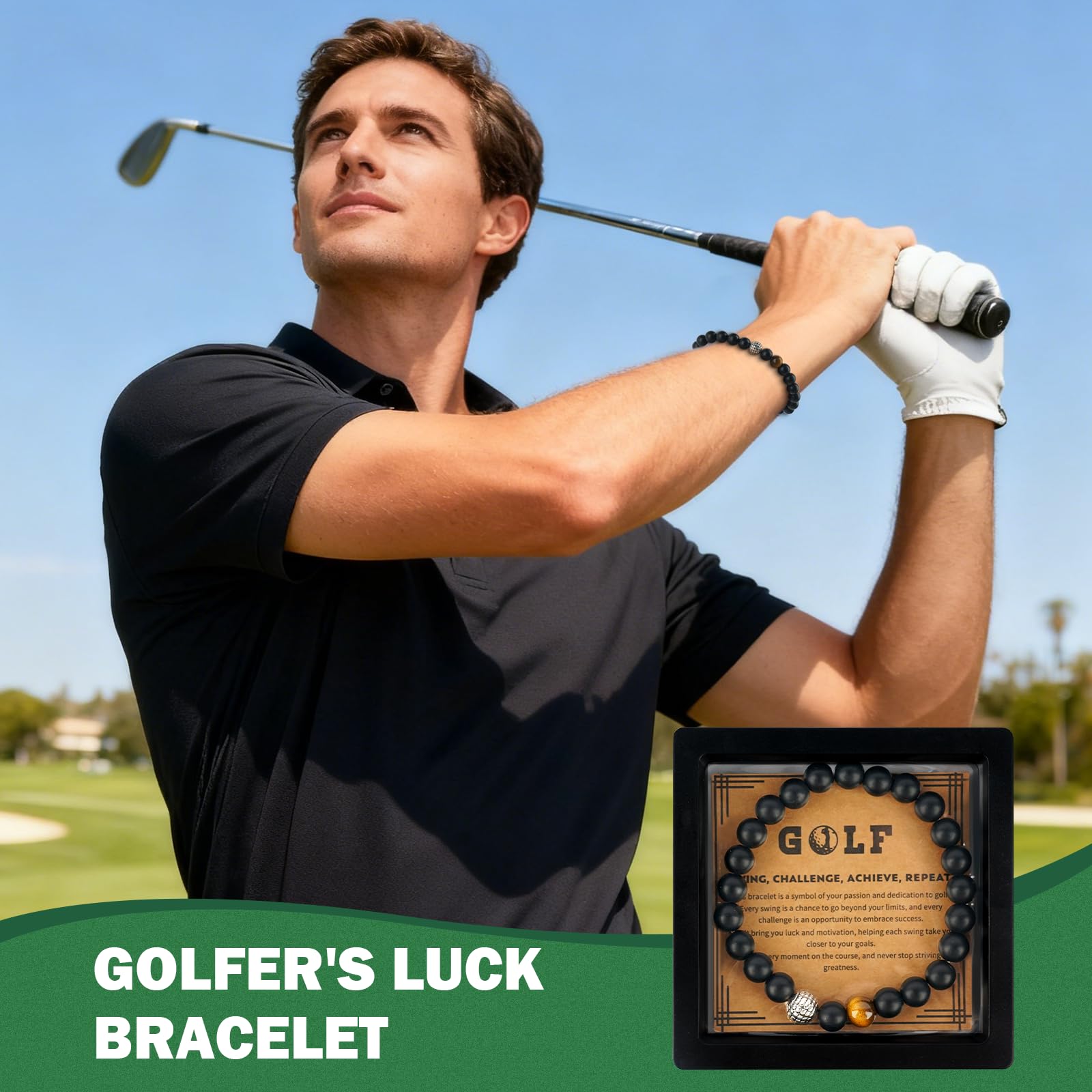 ANOTION golf socks provide comfort during long rounds