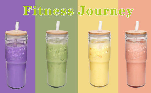 ANOTION versatile cups suit coffee, tea, juice, or smoothies at home.