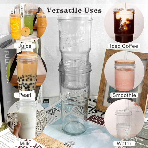 ANOTION wide-mouth jar design for easy filling and cleaning.