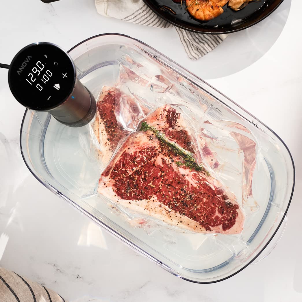 Anova Culinary Nano 3.0 compact design fits neatly in a kitchen drawer.