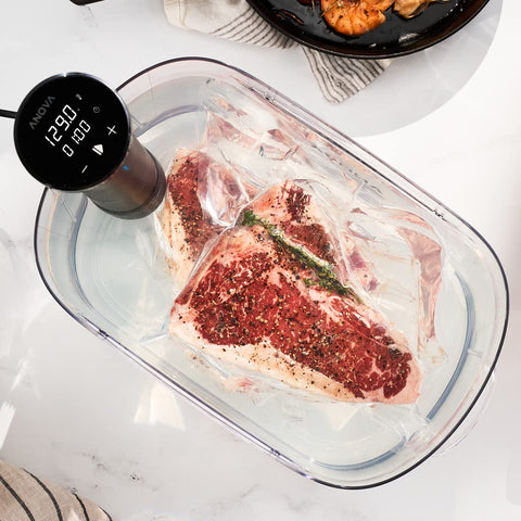 Anova Culinary Nano 3.0 compact design fits neatly in a kitchen drawer.