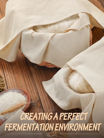 ANPHSIN bread cover towels protect dough and finished loaves from dust.
