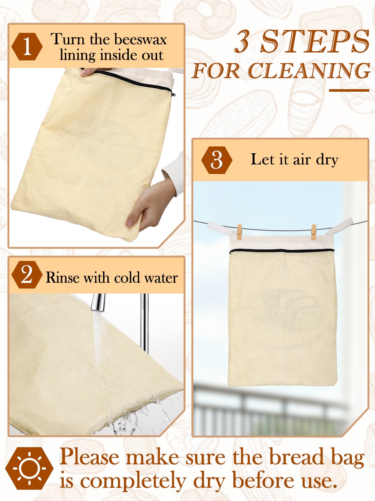 ANPHSIN bread bag makes a thoughtful gift for home bakers.