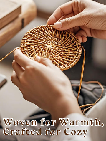ANPHSIN heat resistant coasters protecting wood surfaces