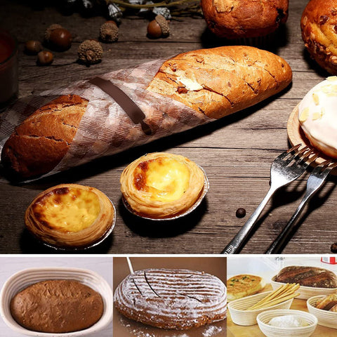ANPHSIN linen liner eases transfer of high-hydration dough.