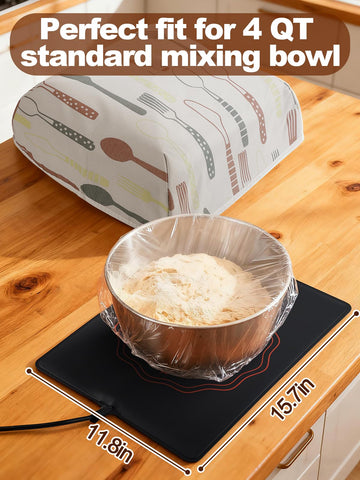 ANPHSIN sourdough fermentation mat supporting yogurt and kombucha projects.