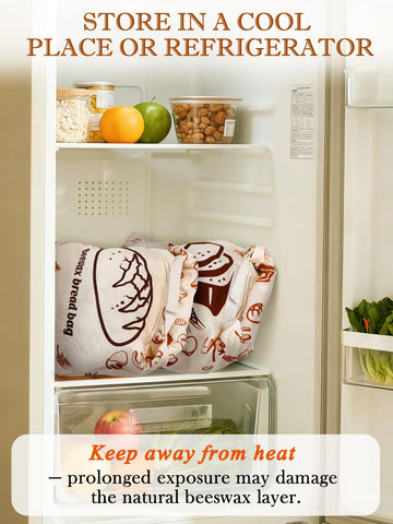 ANPHSIN sustainable bread bag supports eco friendly storage and waste reduction.