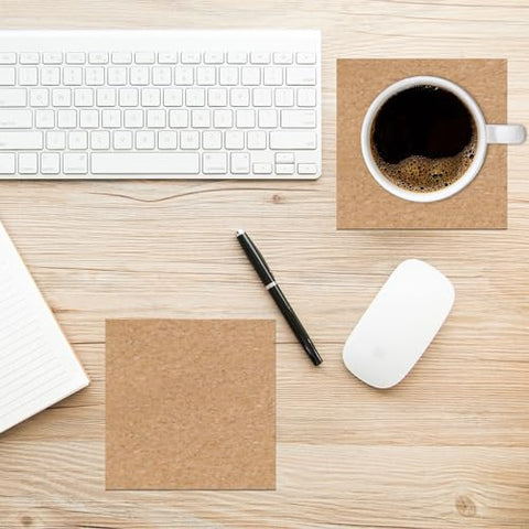 Anpuimult write-on cork backing ideal for personalized coaster designs