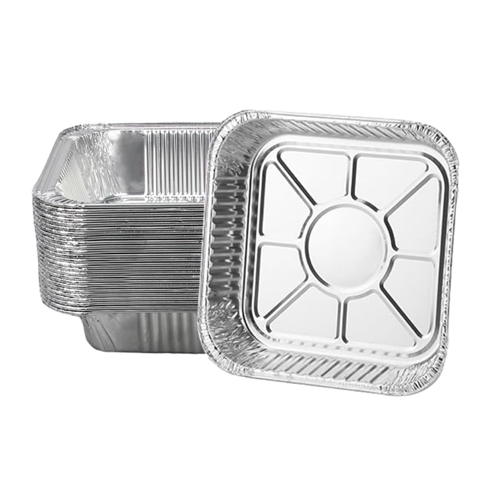 ANQIA nonstick air fryer liner square 8x8 in for easy cooking and cleanup.