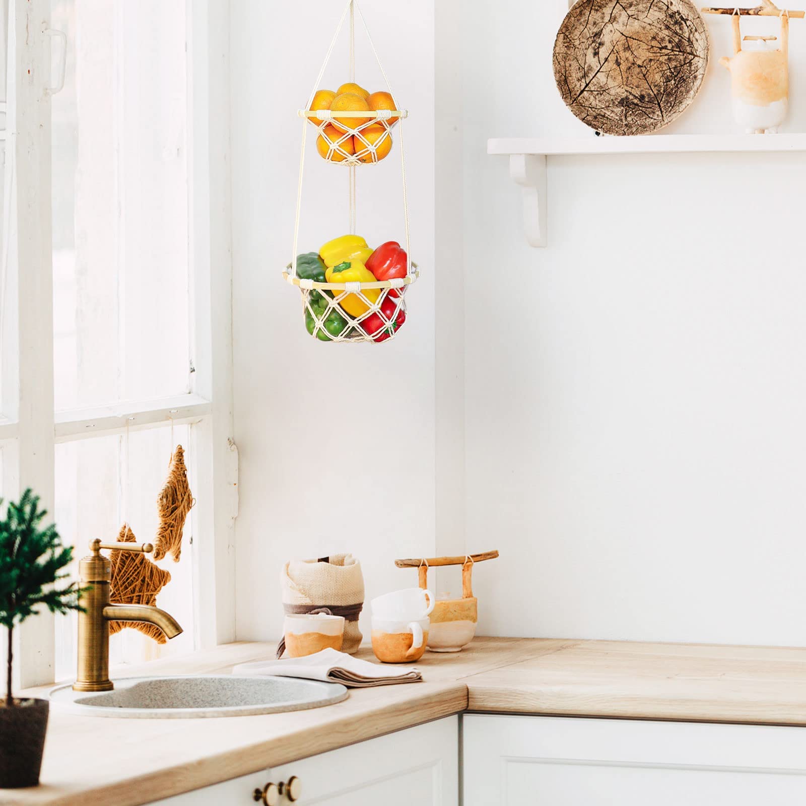 ANROYE diffuser hanger option in macrame design