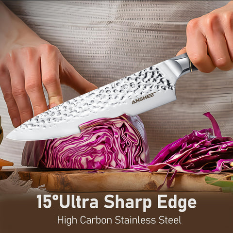 Anshee sheath and gift box protect and present the knife.
