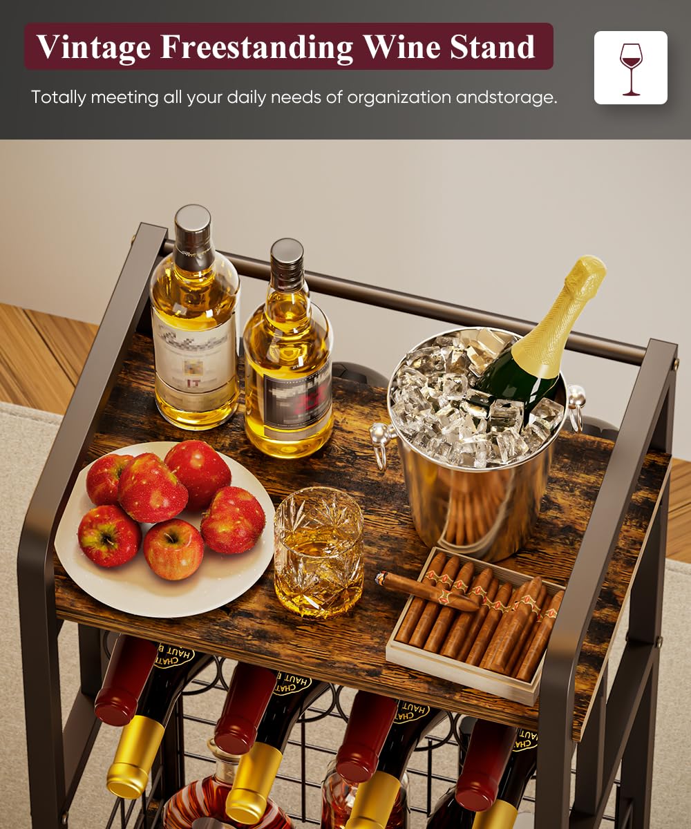 Ansionsol corner bar table fits small spaces while offering display and storage.