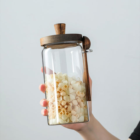 ANSQU stylish countertop display for cookies, candy, or pantry staples.