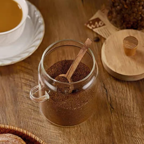 ANSQU compact kitchen jar for meal prep, salads, and spices.