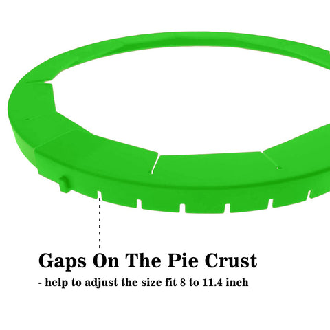 Expanded Antenda shield shows 90 cm length for large pies
