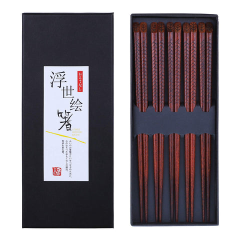Antner hardwood chopsticks, Japanese style, ideal for daily meals.