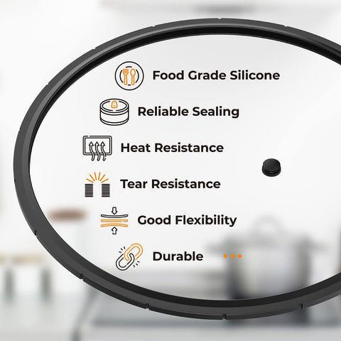 ANTOBLE 09985 sealing ring for Presto 23 qt delivers reliable seal for large batches