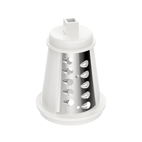 ANTOBLE Shred Cone for Presto 02910/02980 front view, ready for quick cheese shredding.