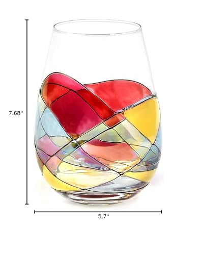 Antoni Barcelona elegant stemless glass ready for daily use and celebrations