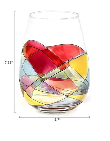 Antoni Barcelona elegant stemless glass ready for daily use and celebrations