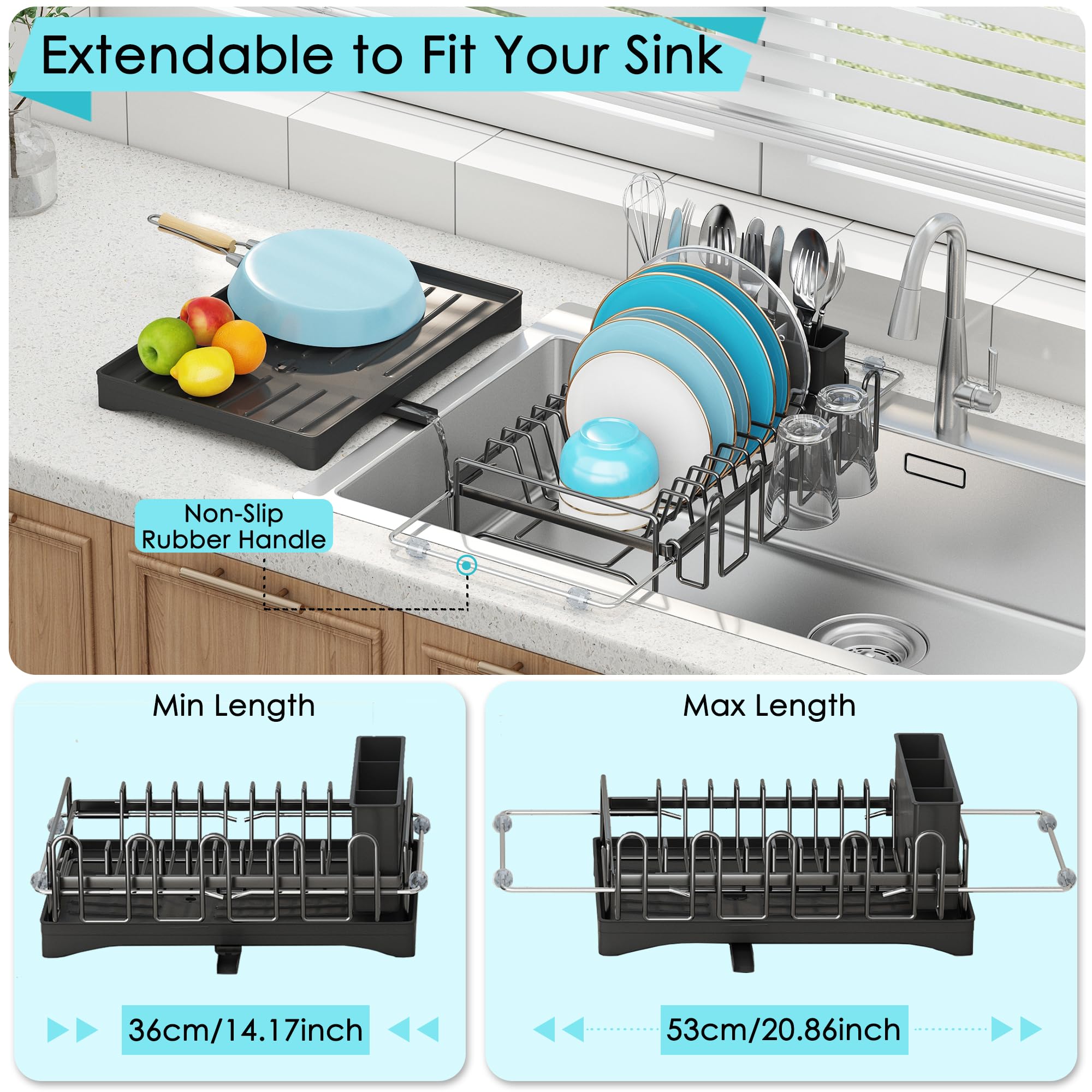 ANTOPY rustproof stainless steel close-up highlighting durable coating for daily use