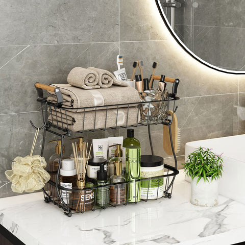 ANTOPY sturdy feet elevate and stabilize the stand on any surface