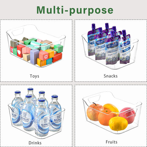 AntStep clear bin bathroom storage demonstrates versatile organization in small spaces.