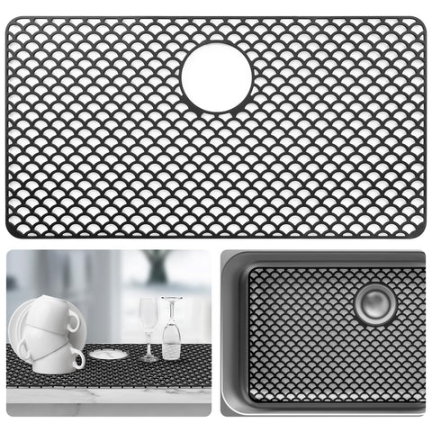 ANYEEK sink area shield over stainless steel with drying use