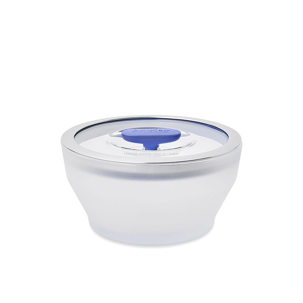 Anyday 4-Cup microwave cookware with glass lid for easy reheating and steam-ready cooking.