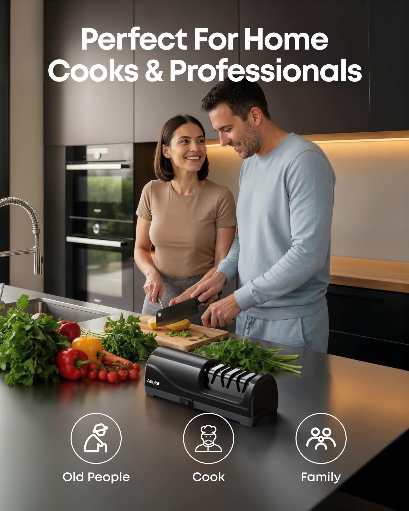 Anylot compact design fits small kitchens without sacrificing performance.