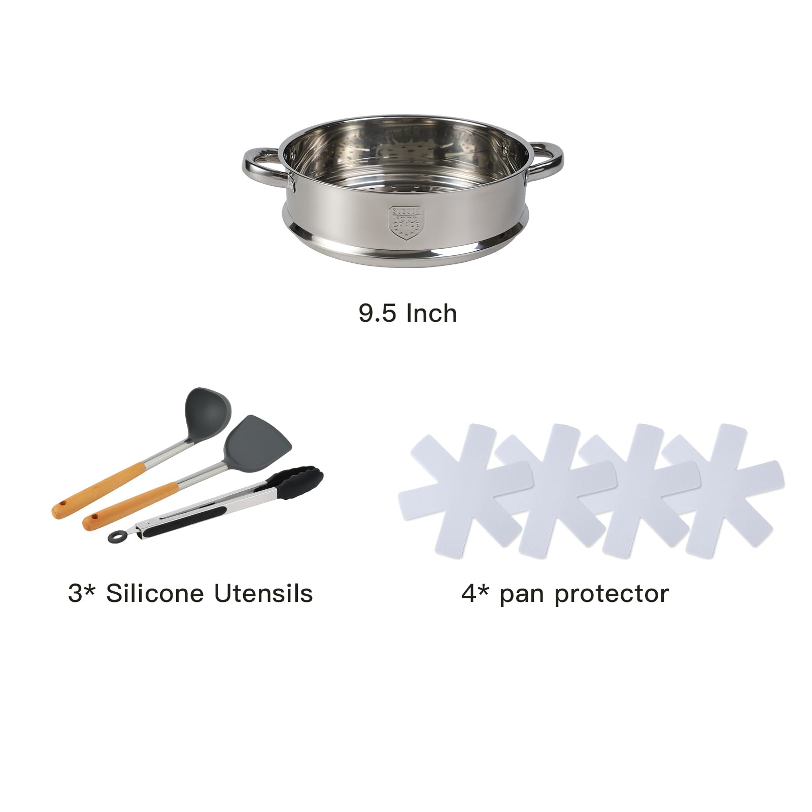 Anymark 4.5qt covered fryer for versatile one-pot meals.