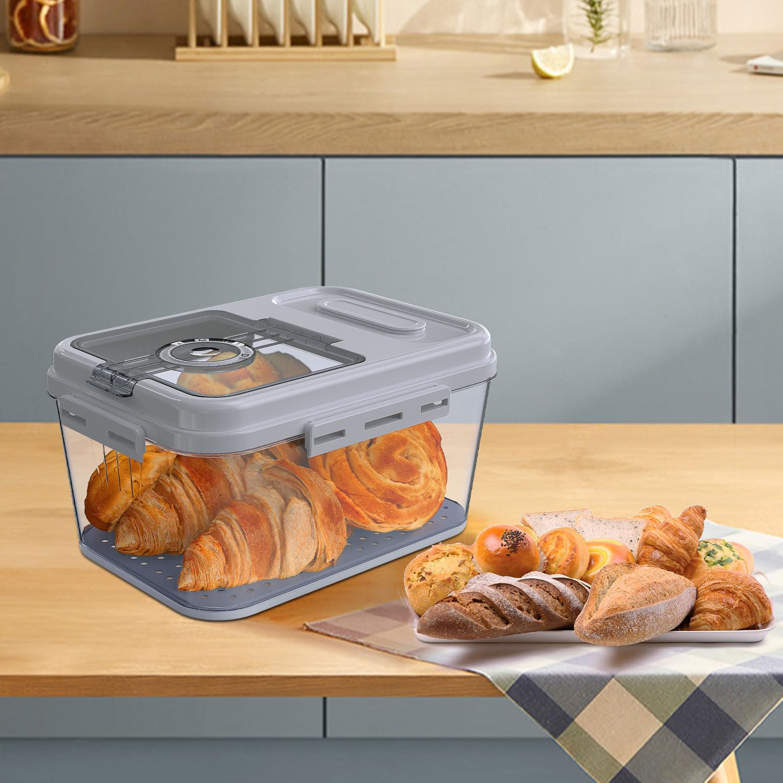 ANYPROLUS BPA-free PET construction ensures safe pantry storage.