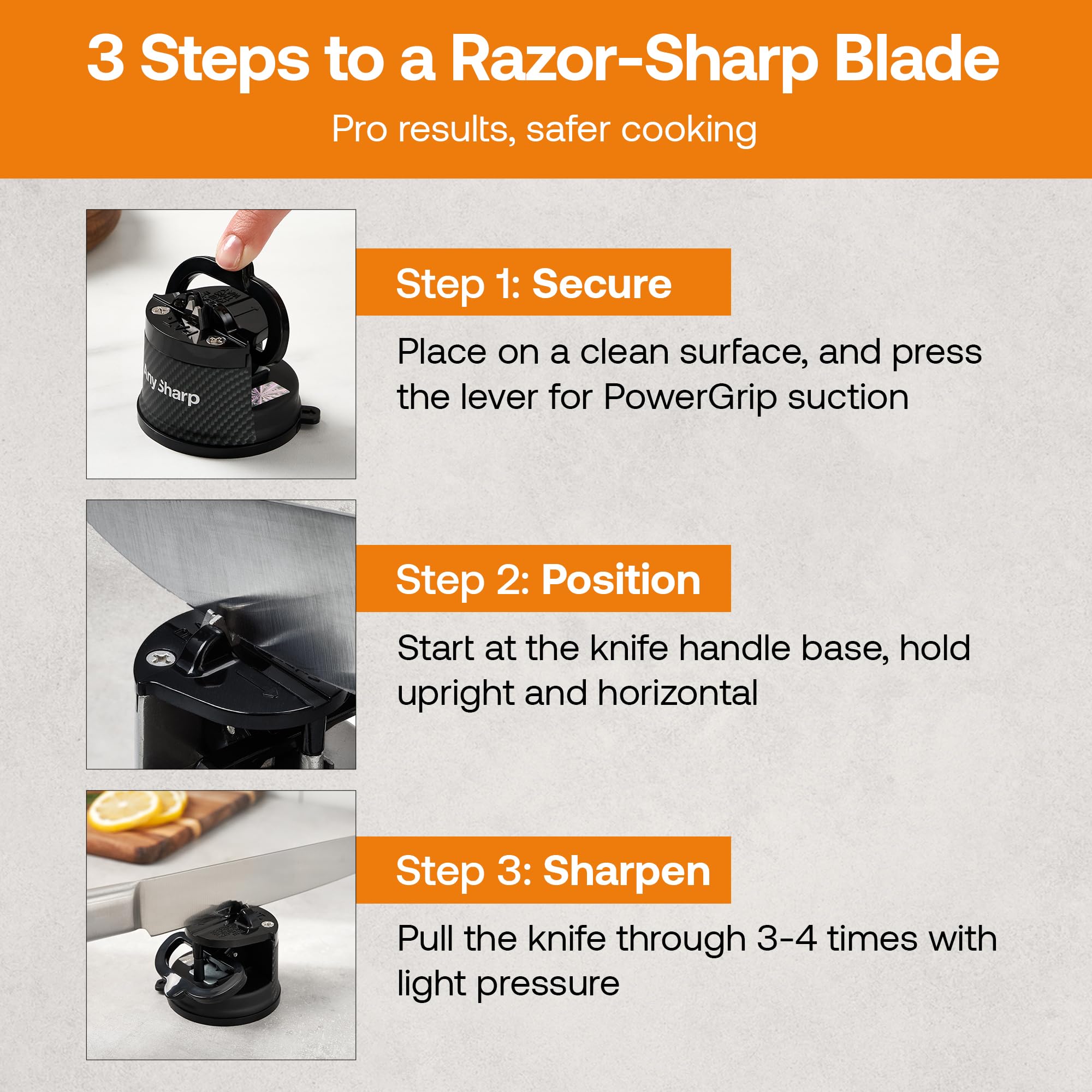 AnySharp Editions budget-friendly knife care saves on replacements.