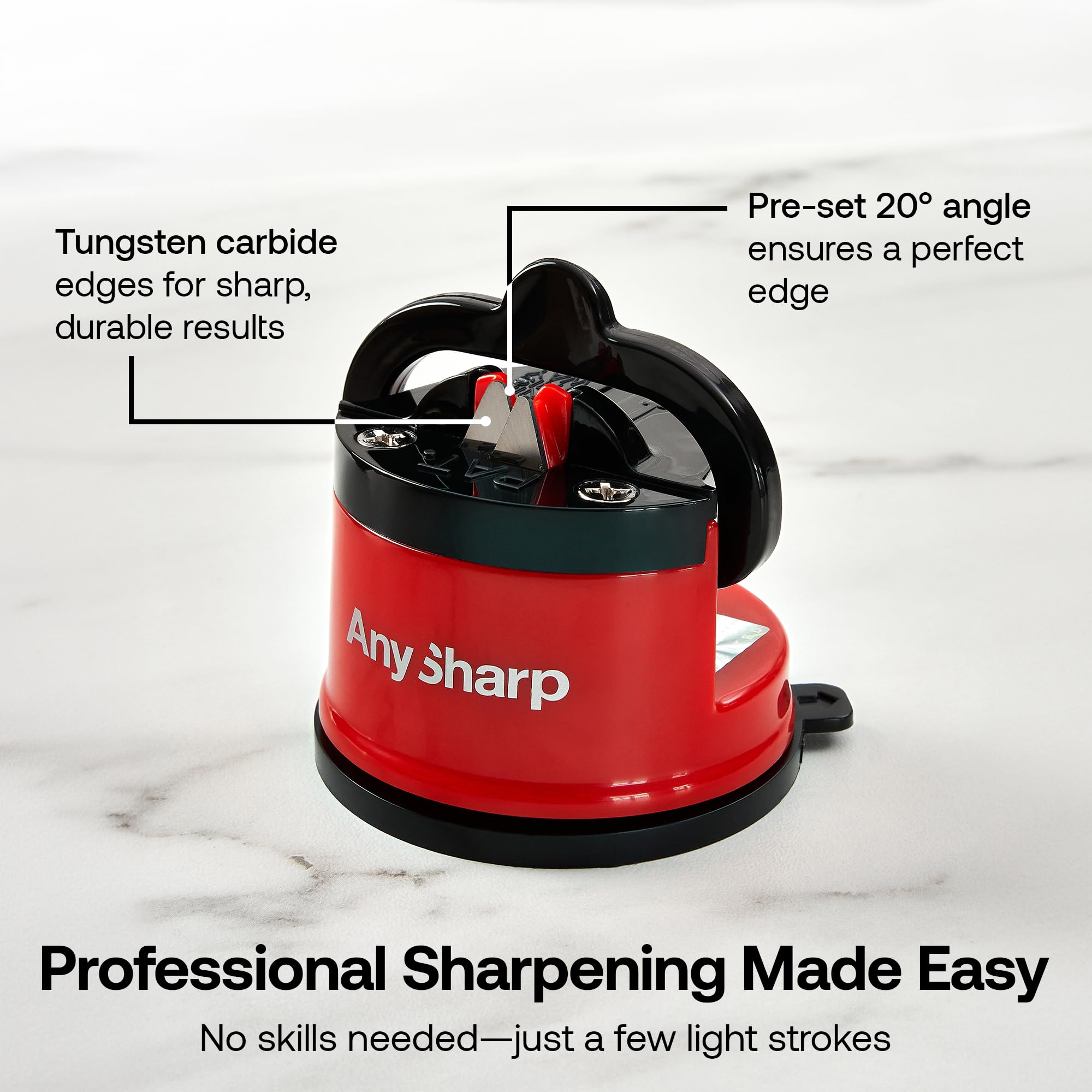 AnySharp Editions razor-sharp results in seconds for daily kitchen tasks.
