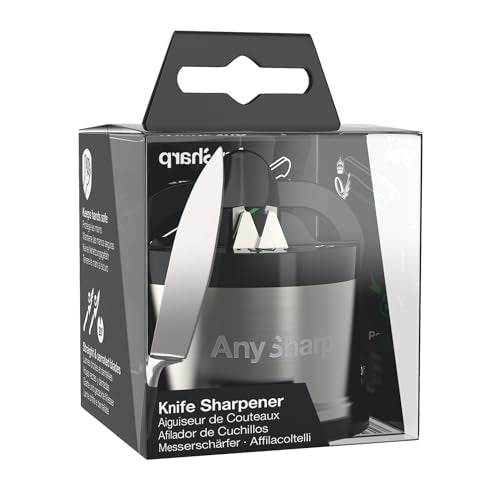 AnySharp Pro Metal Knife Sharpener premium kitchen accessory.