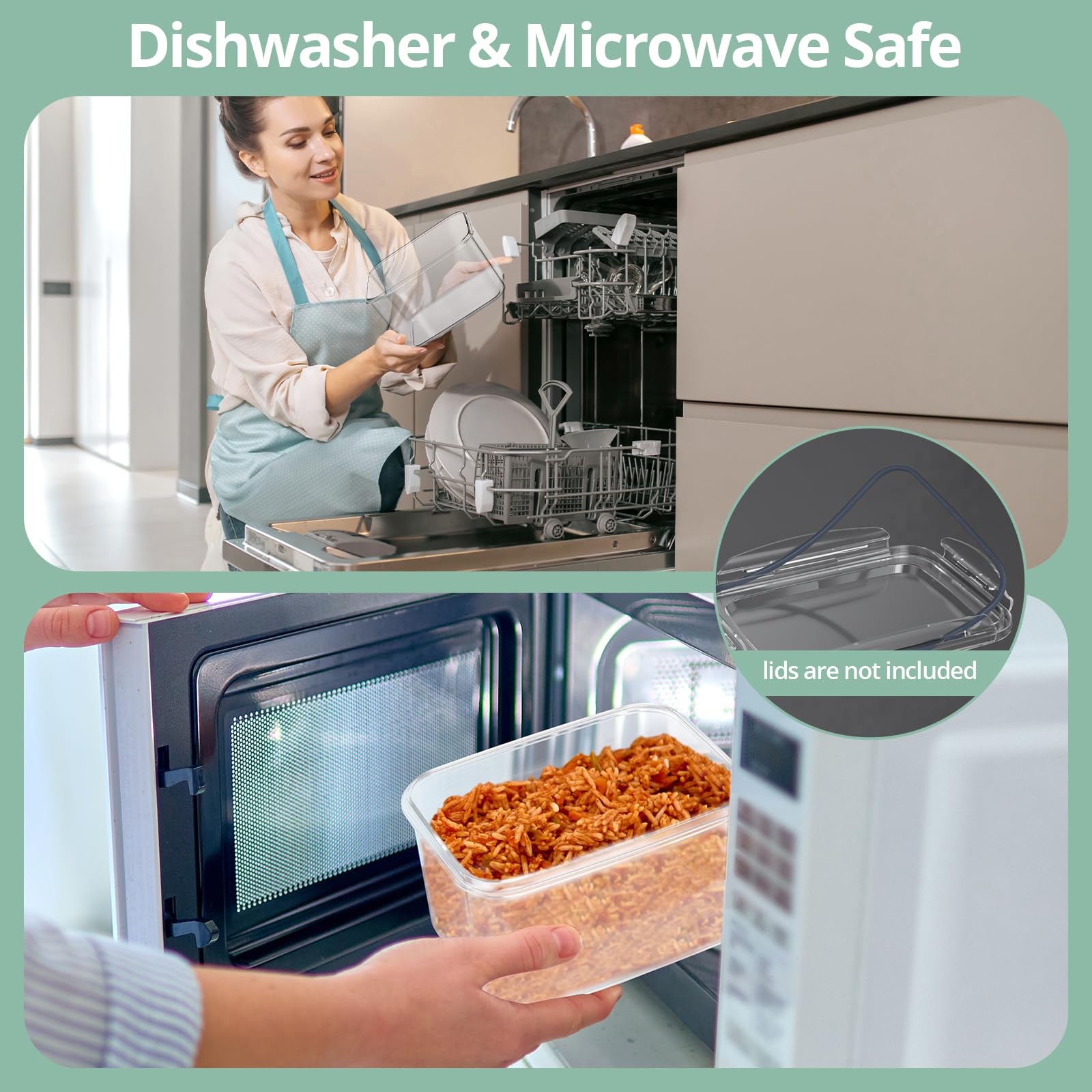 Anysig dishwasher-safe set simplifies cleanup after prep.
