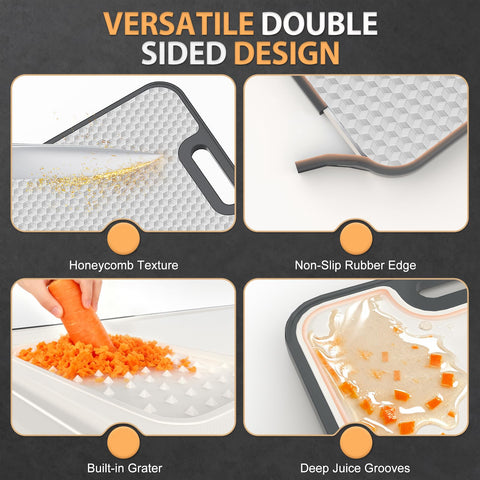 ANYZONE dishwasher-safe board for quick, hygienic cleaning after meals.