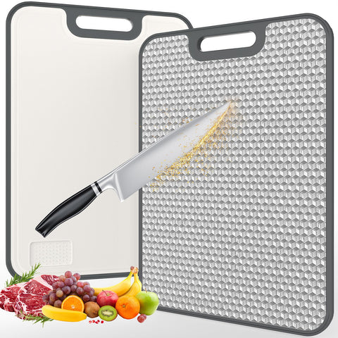 ANYZONE knife-friendly surface protects blades during slicing and dicing.