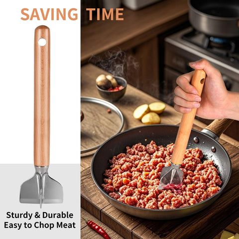 ANZIUS versatile tool doubles as a potato masher for easy sides.