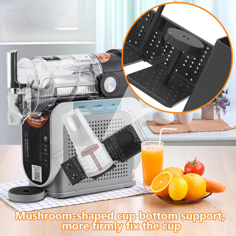 AODPWEN 4-compartment high-capacity organizer holds up to 50 cups.