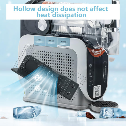AODPWEN side-mount design integrates with Ninja machine and keeps essentials accessible.