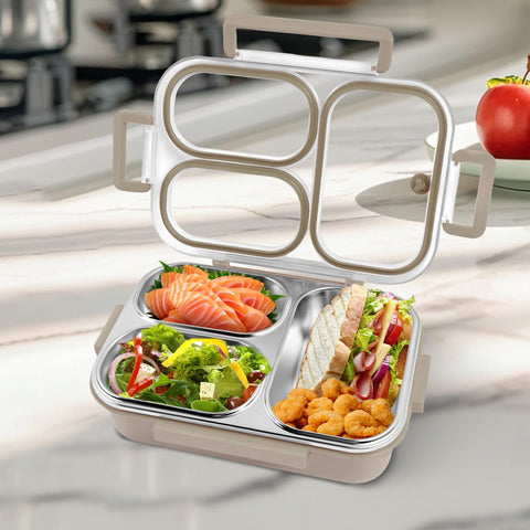 AOEDEO portable compact lunch container fits most bags for everyday meals.
