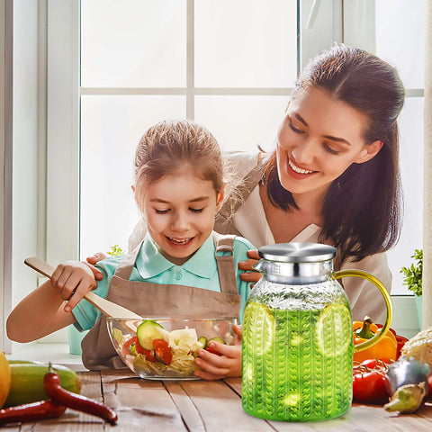 Aofmee glass pitcher with gift-ready packaging and decorative presence.